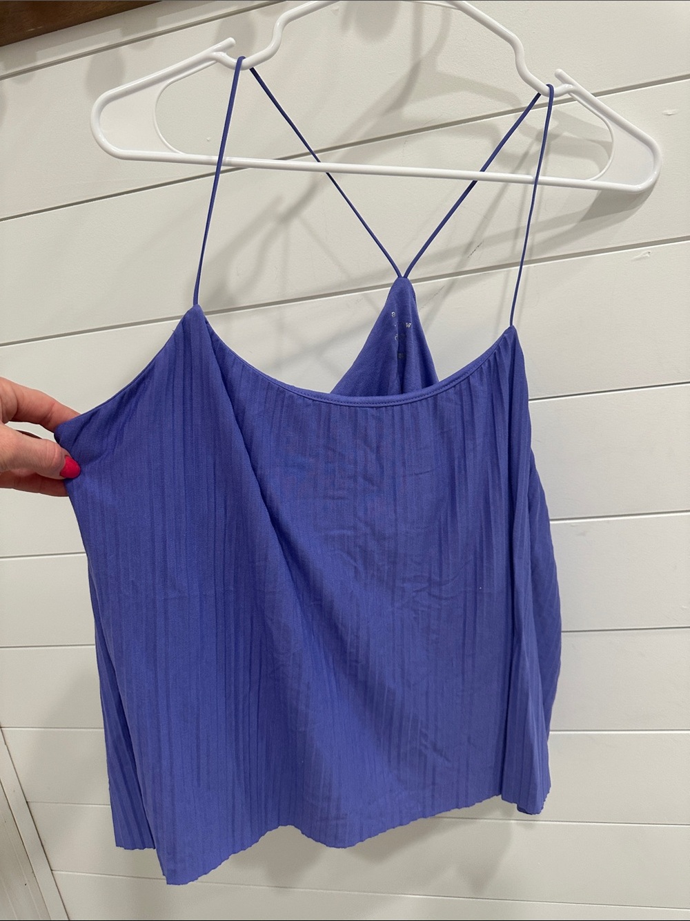 a new day Purple Strappy Camisole